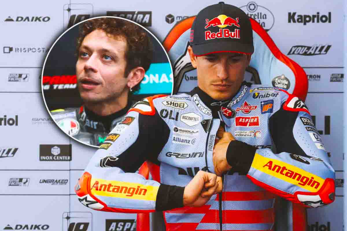 L'annuncio su Marquez coinvolge anche Valentino Rossi