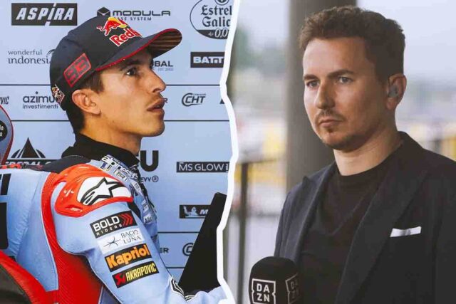 Umiliazione in diretta per Marc Marqeuz, tradito da Jorge Lorenzo