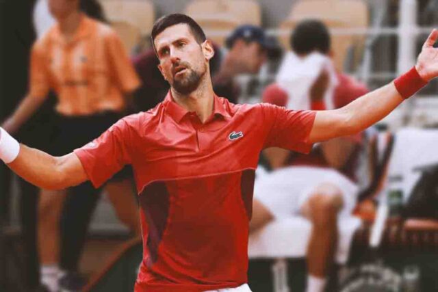 Djokovic da non credere: immagini clamorose