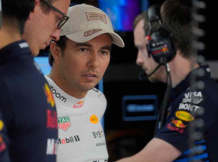 Red Bull Perez penalizzazione