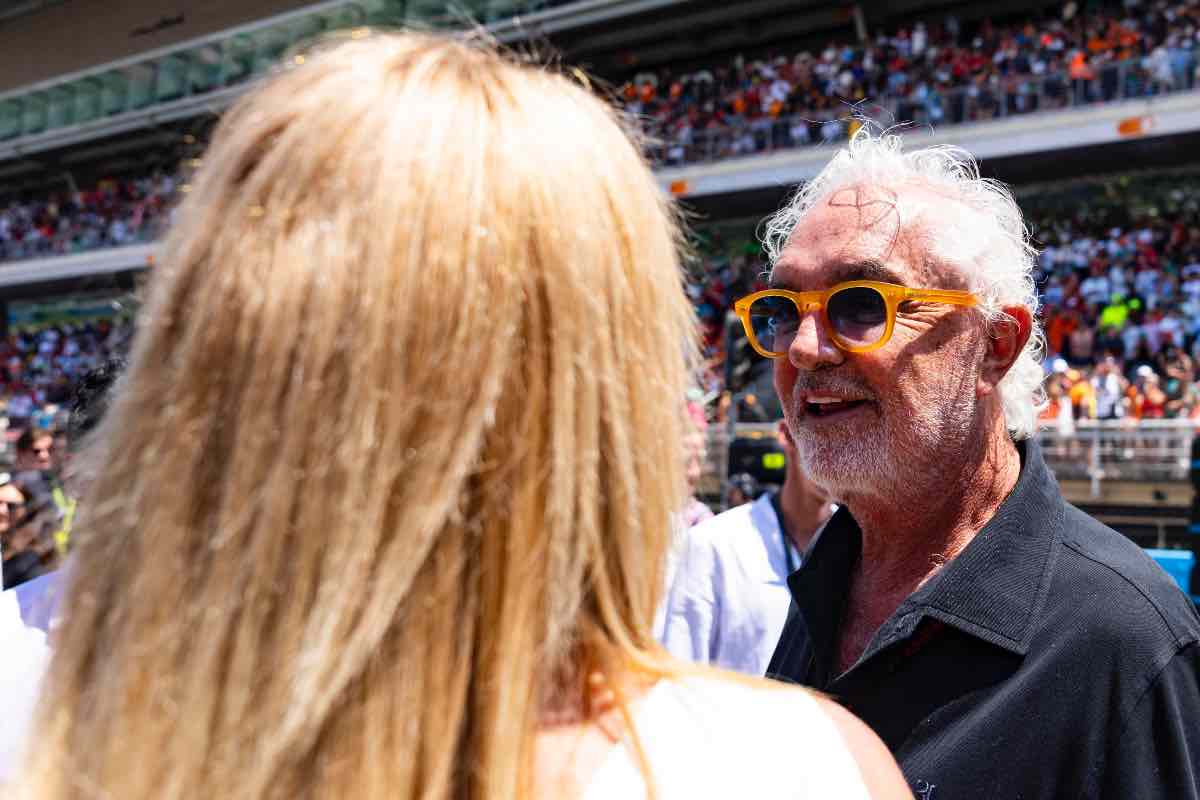 Bufera su Briatore sconcertante