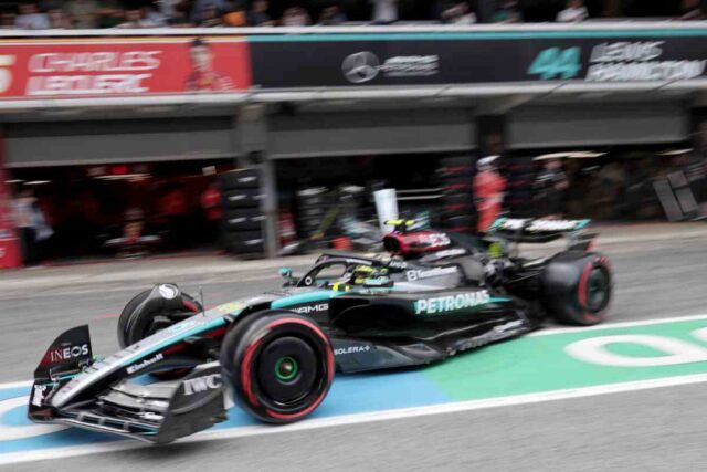 Antonelli Formula 1 frenata improvvisa