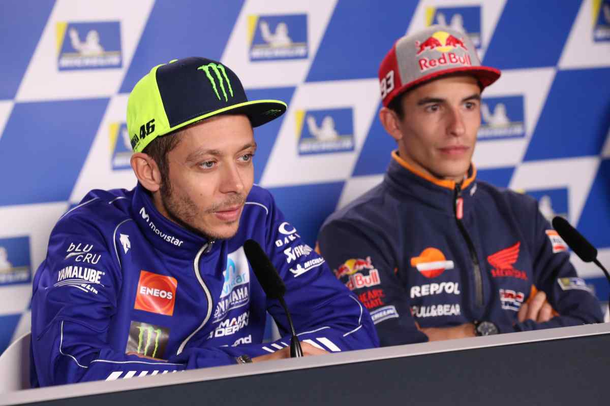 L’ombra di Valentino Rossi su Martin e Marquez