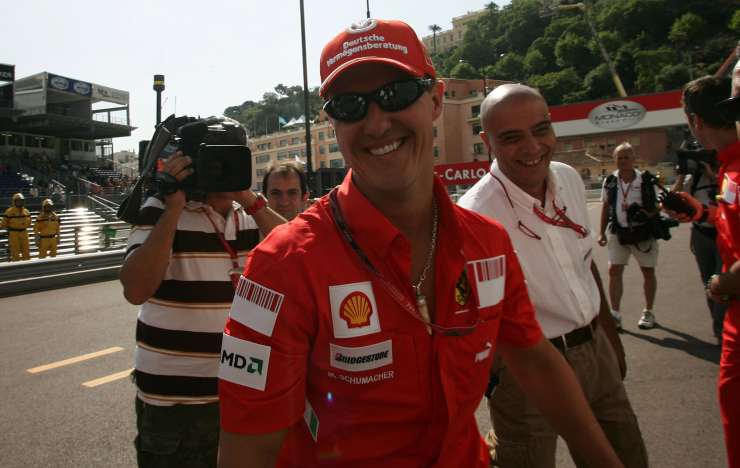 Schumacher da brividi: video da sogno