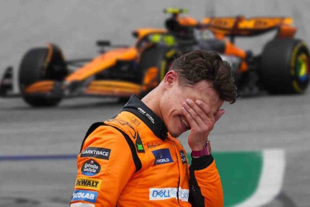 Il danno oltre la beffa per Lando Norris