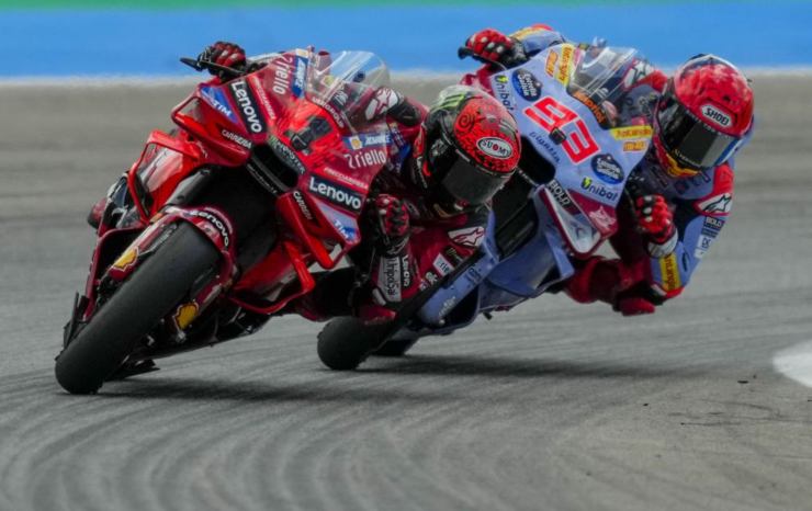 Sfida Marquez Bagnaia Ducati 