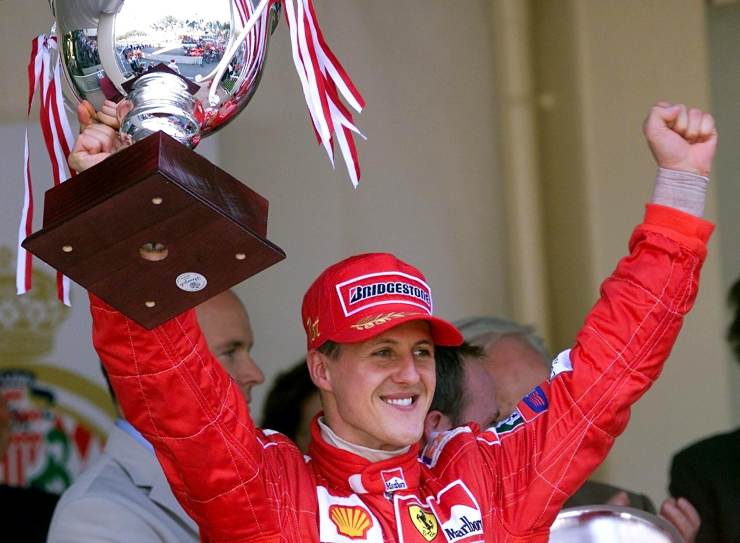 All'asta la Ferrari di Schumacher