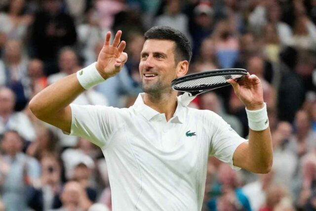 Djokovic risata Wimbledon