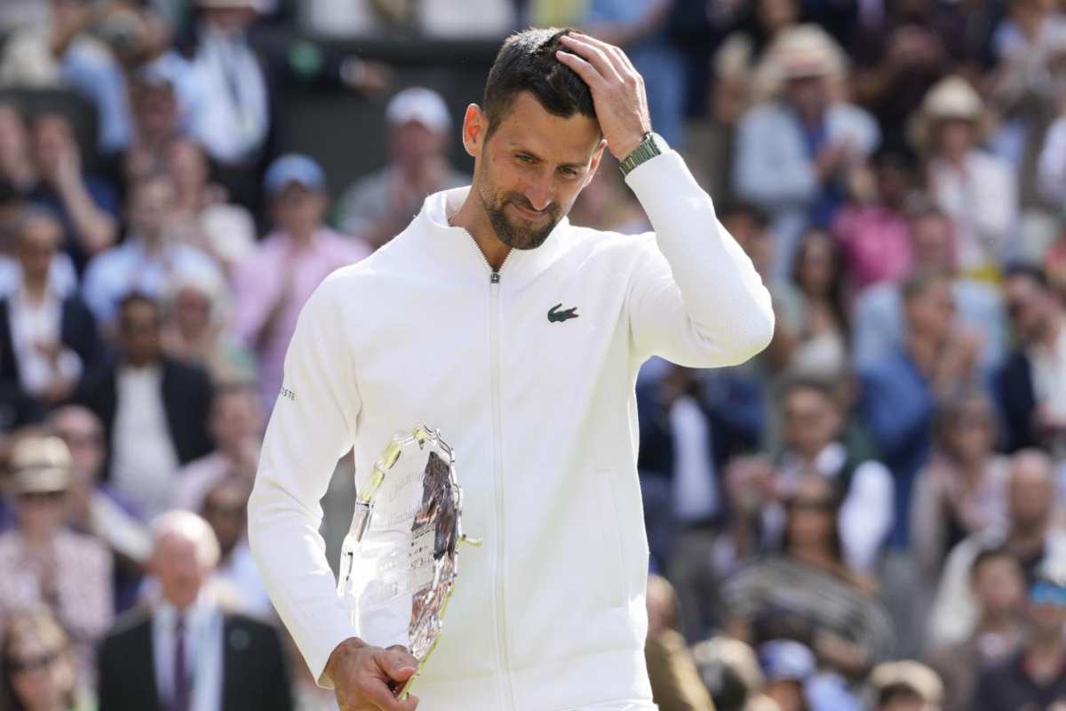 Djokovic scoppia in lacrime: promessa dura da mantenere