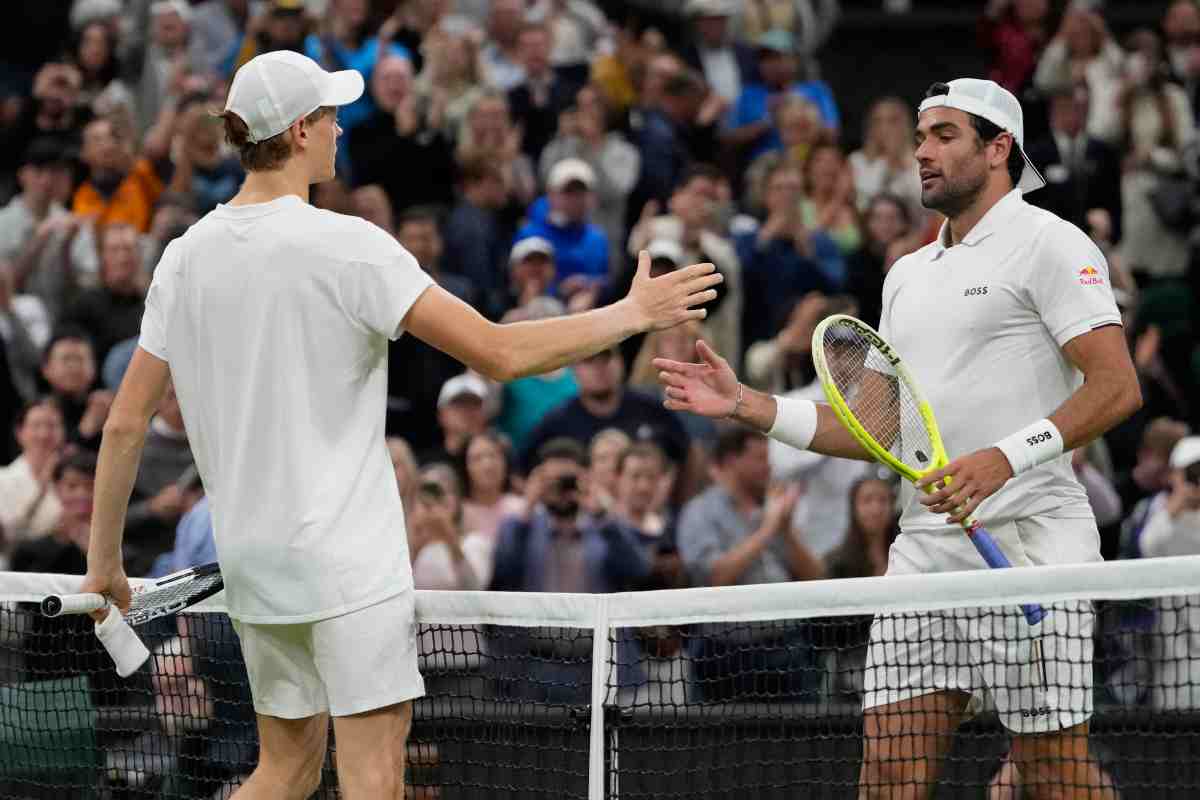 Sinner Berrettini Wimbledon
