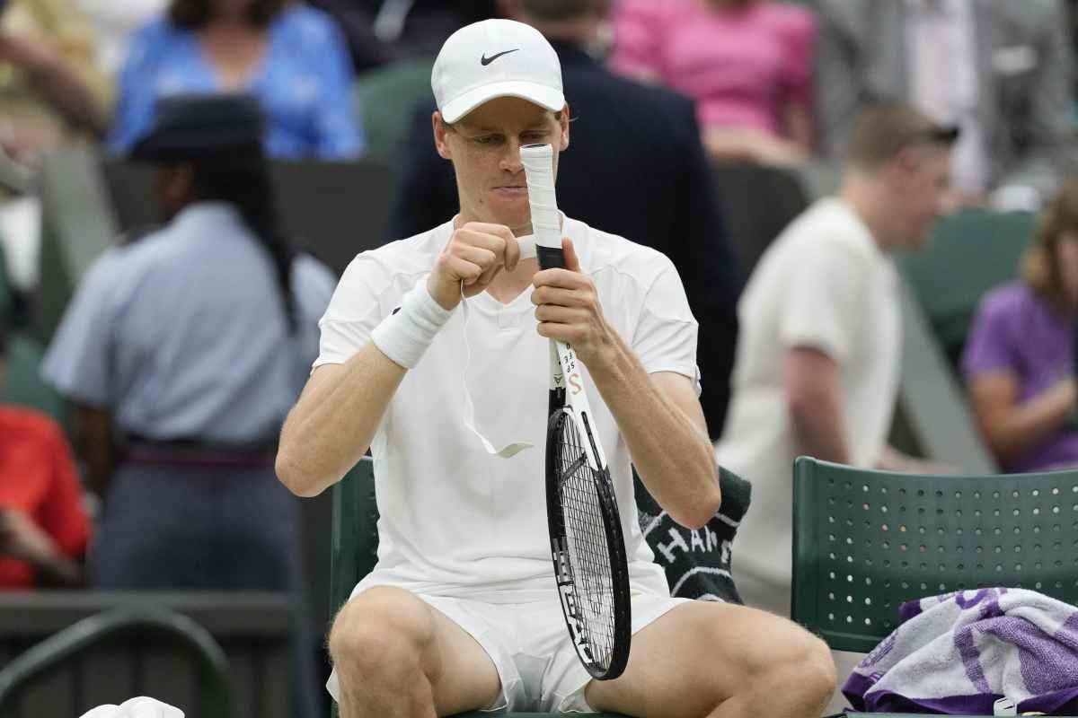 Mazzata per Sinner, dato preoccupante: rischia grosso