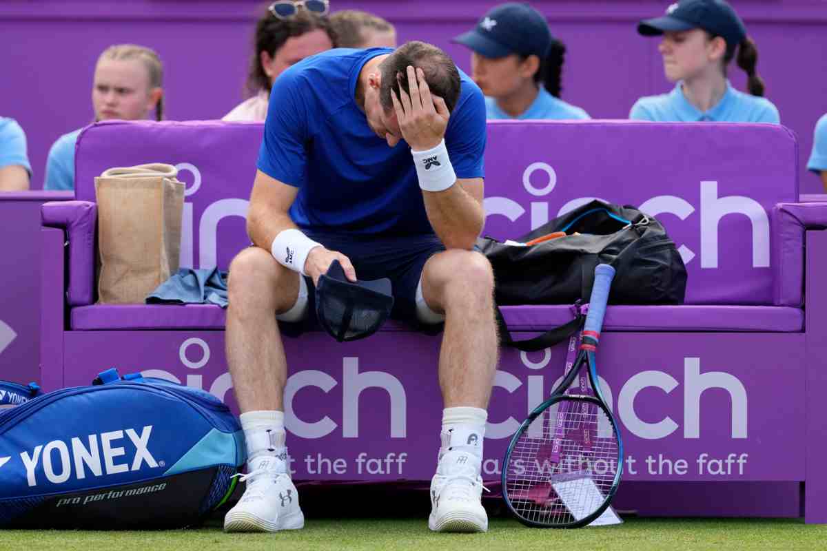 Dramma Wimbledon Murray