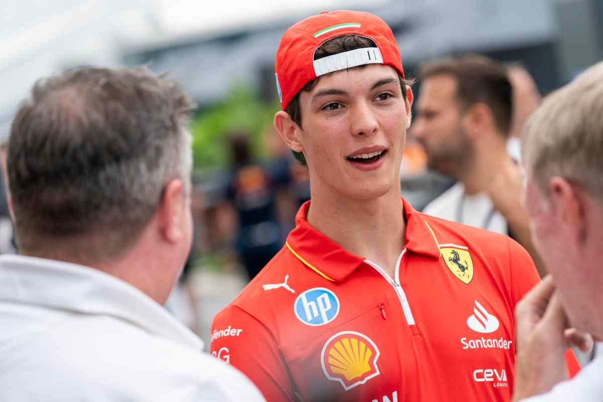Ollie Bearman è la speranza della Ferrari
