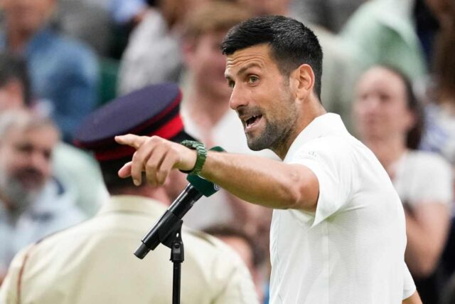 Djokovic sfogo epico
