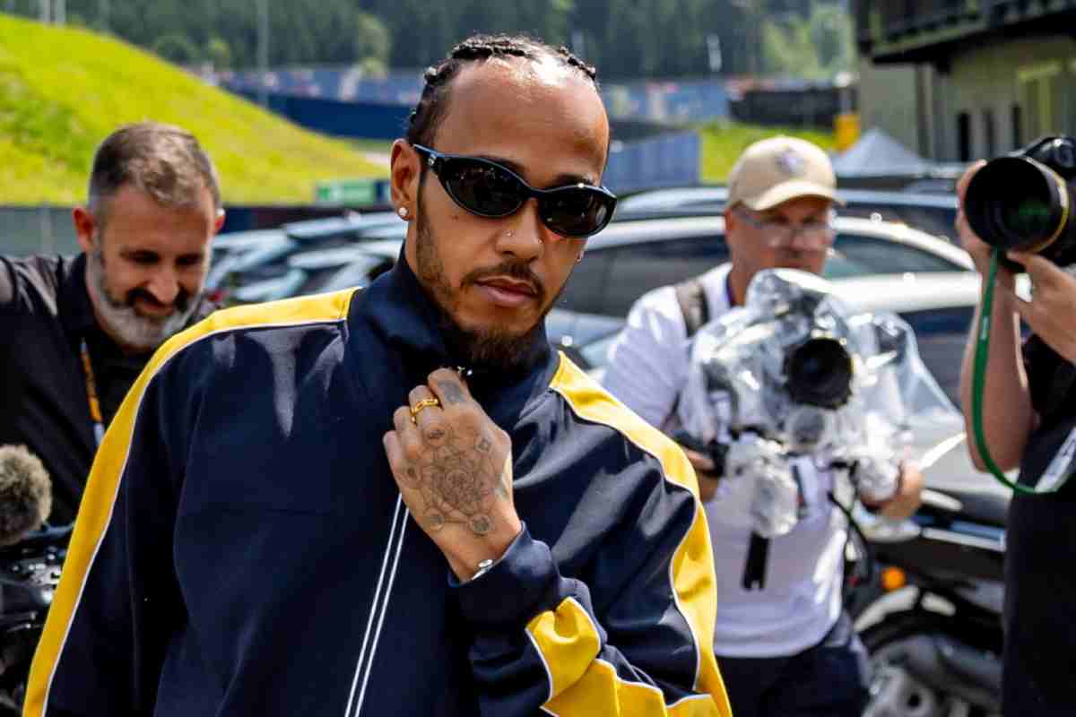 Nuovo arrivo Hamilton Ferrari