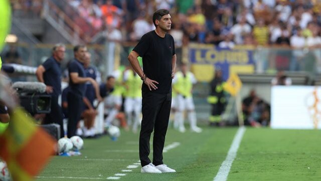 Paulo Fonseca, allenatore del Milan, Lione