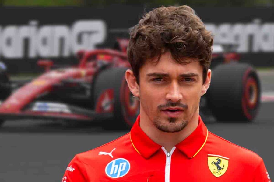 Leclerc dolori braccia GP Olanda