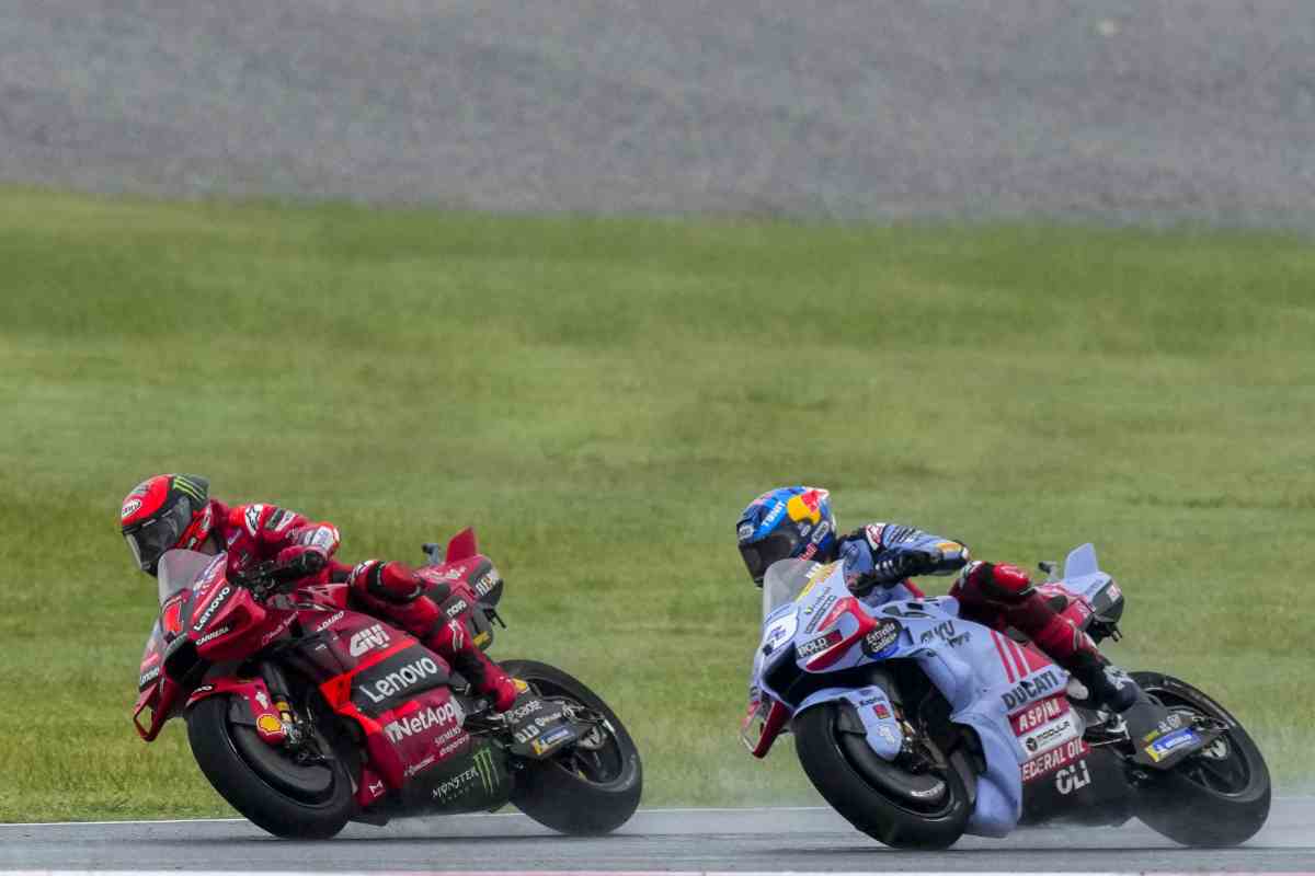 scontro Bagnaia Marquez