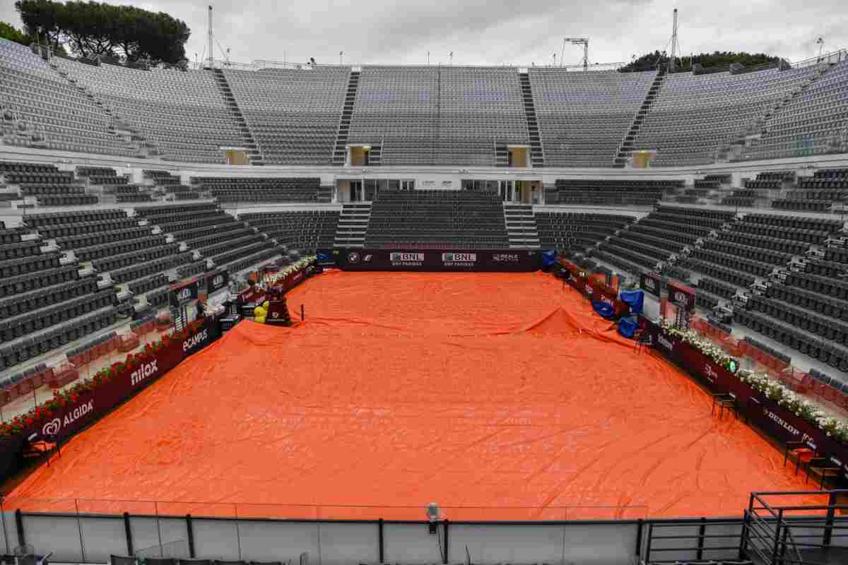 Tennis, lacrime e ritiro