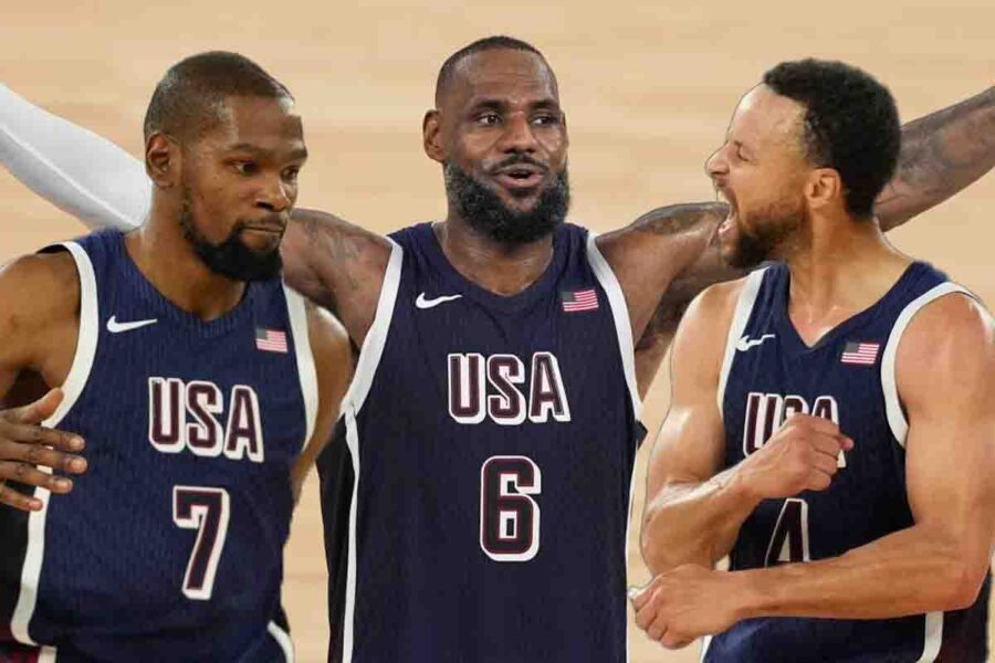 Durant con LeBron e Curry nella stessa squadra