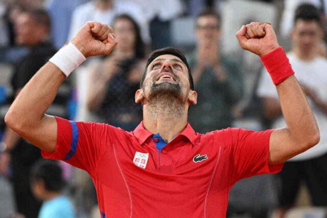 Annuncio trionfo Djokovic