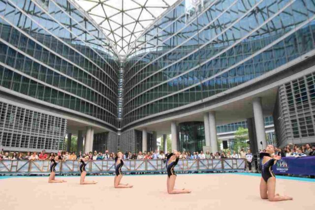 Nazionale ginnastica ritmica intrappolata Israele