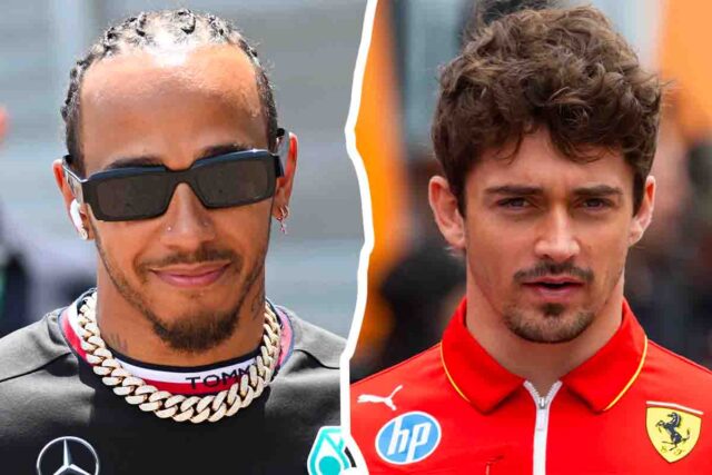 Leclerc punge Hamilton: l'inglese è avvertito