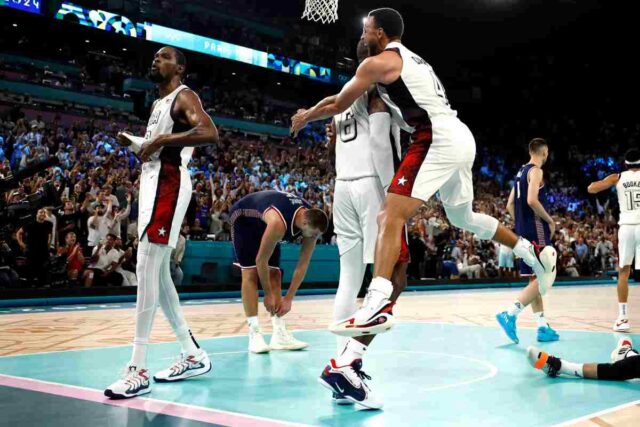 LeBron James Steph Curry Kevin Durant tutti insieme