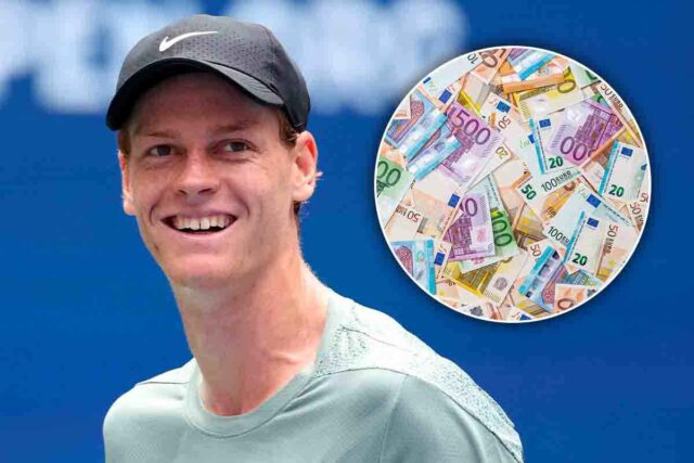 Montepremi da record per Sinner: è ufficiale