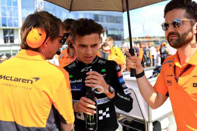 Lando Norris stoccata