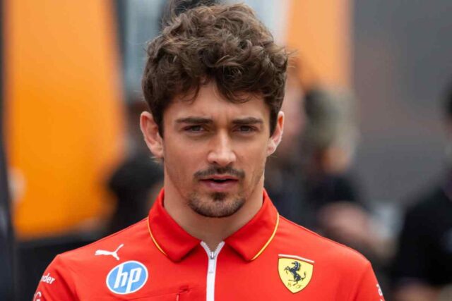 Charles Leclerc problemi alle braccia