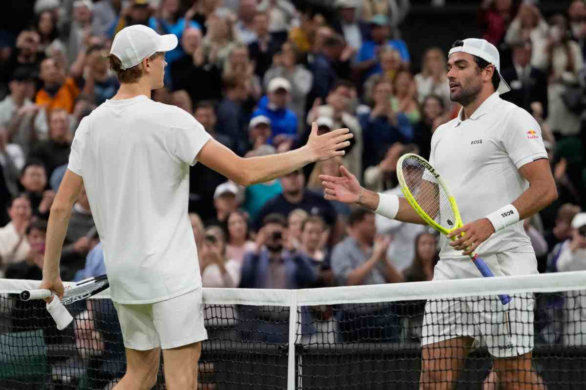 Sinner Berrettini colpo di scena