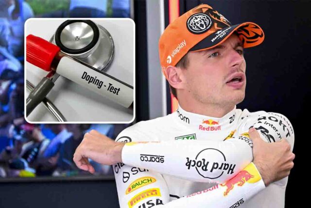 Max Verstappen controllo antidoping