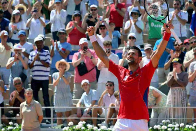 Colpo di scena Djokovic, fan in visibilio