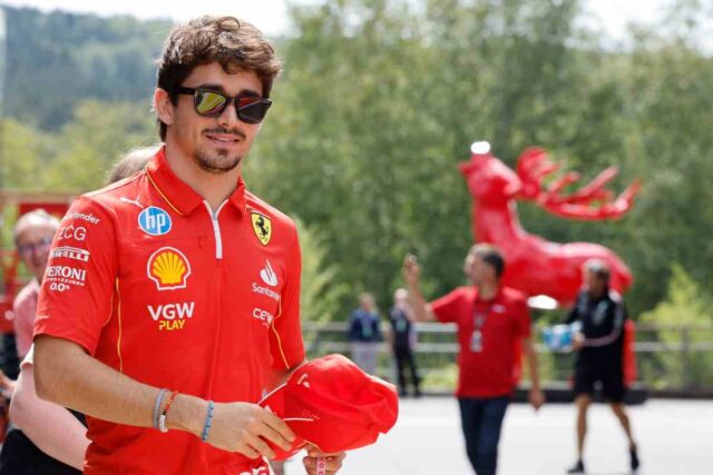Leclerc annuncio su Hamilton