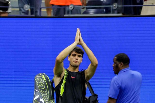 Alcaraz annuncio drammatico