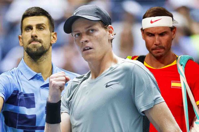 Ultime notizie Sinner con i più grandi