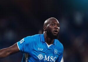 Romelu Lukaku, attaccante del Napoli
