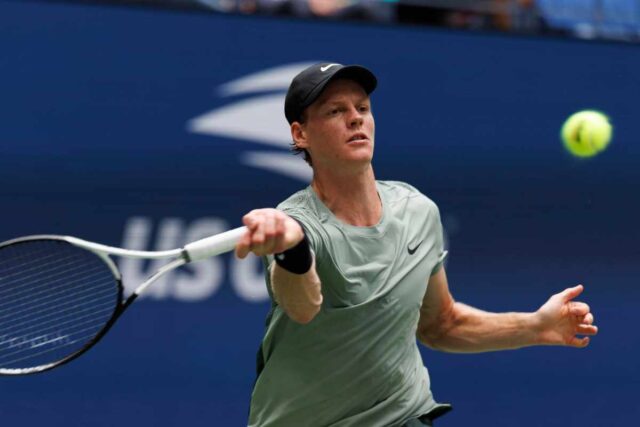 Sinner esaltato dalle parole di un collega