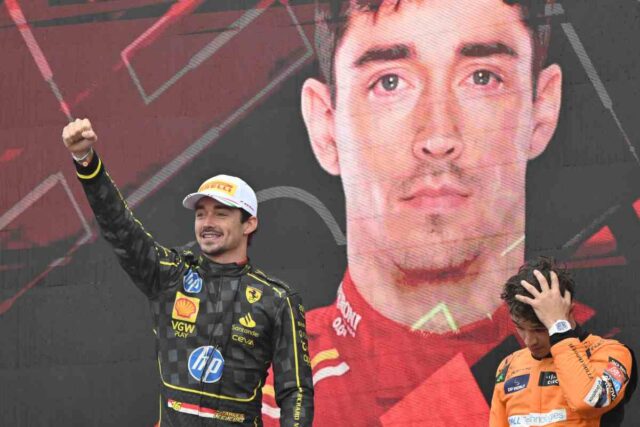 Leclerc non ha voglia di cambiare colore