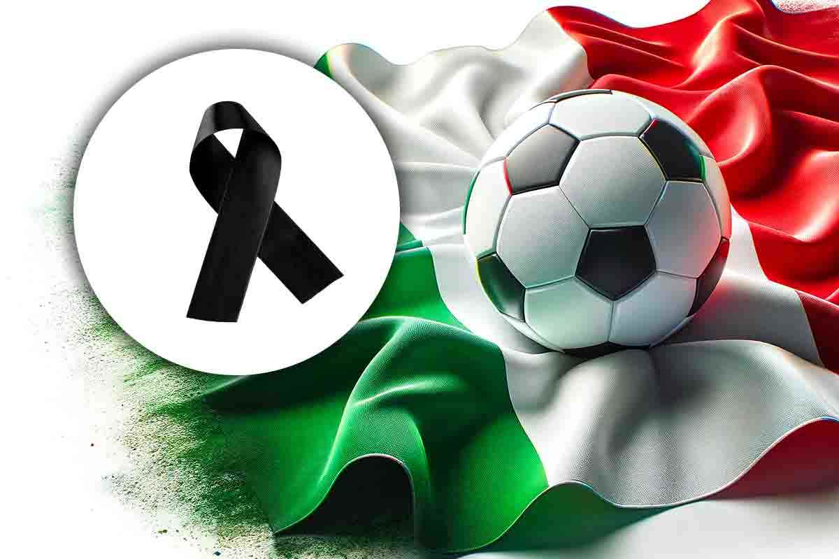 Lutto calcio italiano