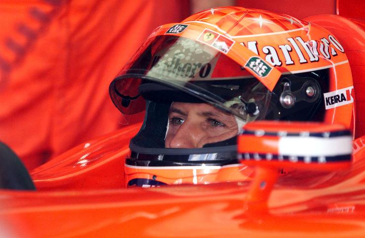 Schumacher foto ricordo: lacrime per i fan