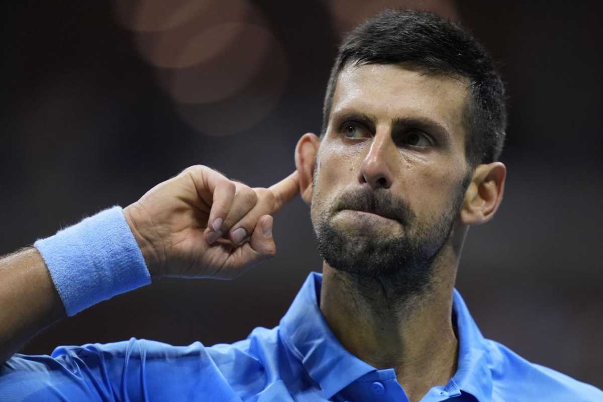 Sinner spiazzato da Djokovic: ora è davvero finita