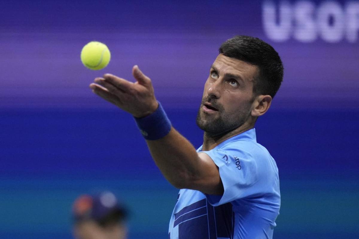 Djokovic gesto da brivido