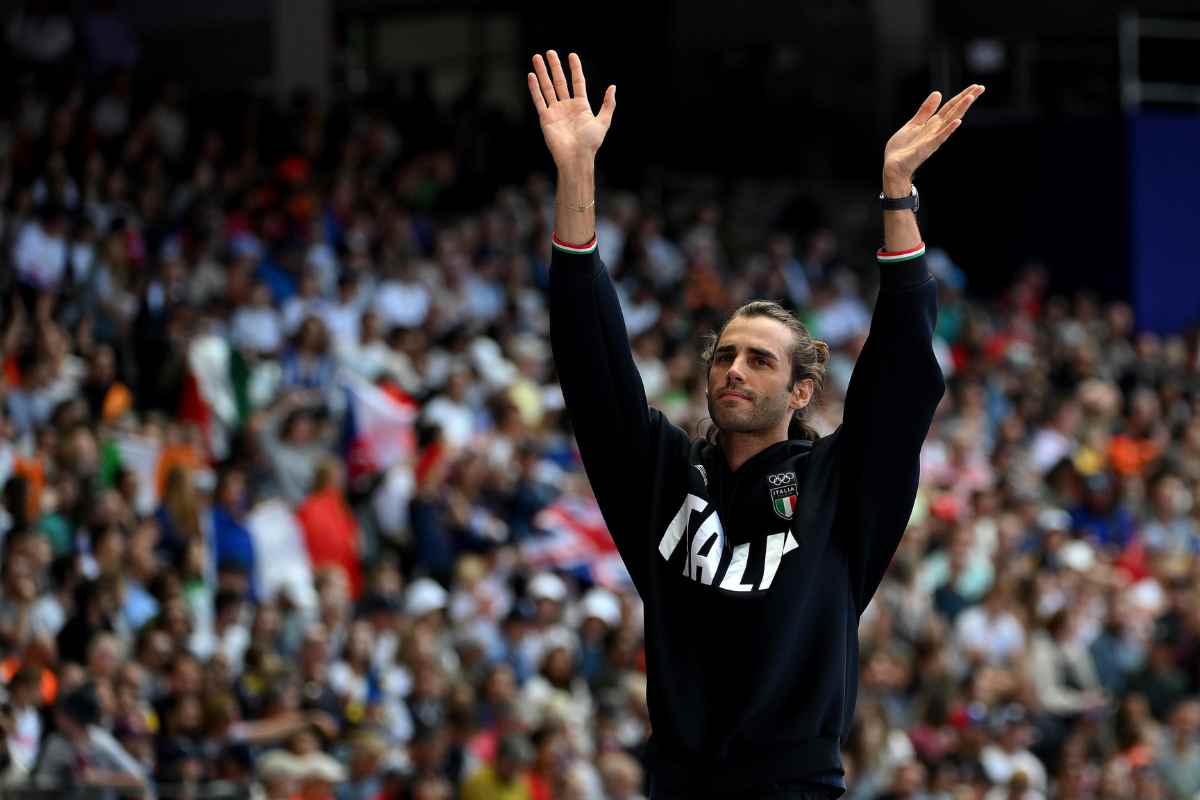 Tamberi pratica un altro sport