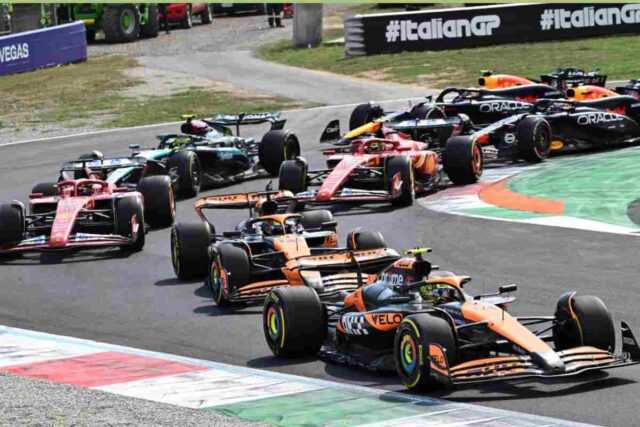 Reclamo al termine del GP di Monza