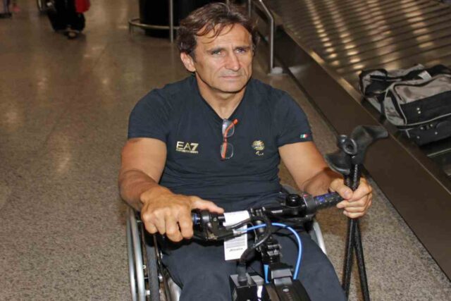 Zanardi in carrozzina