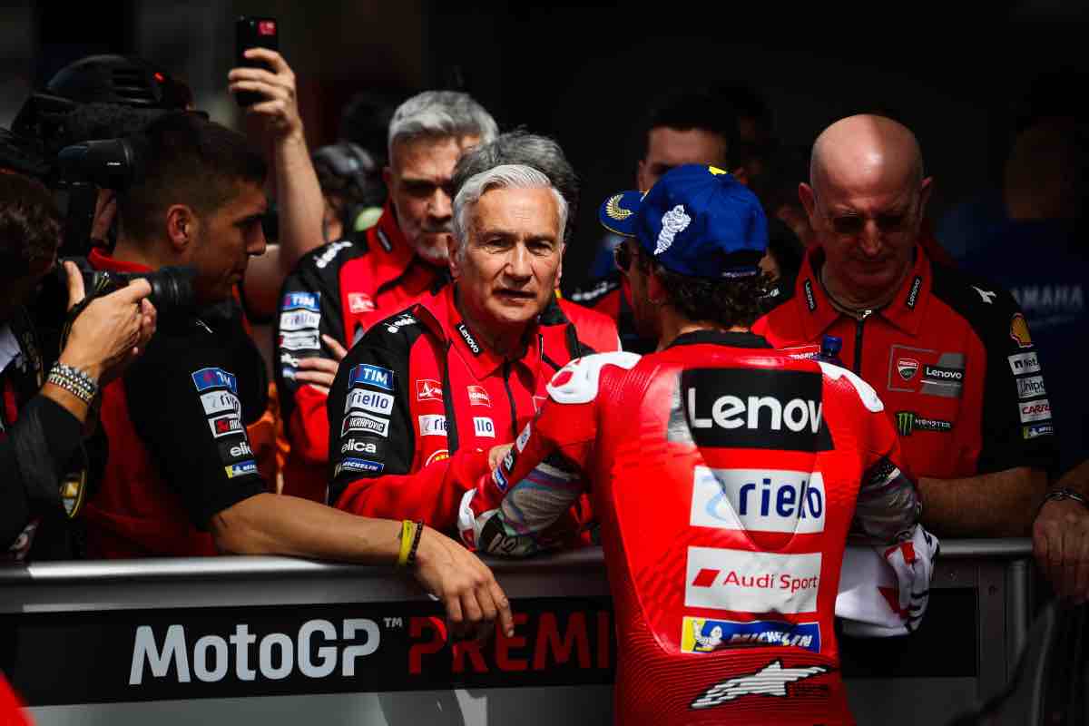 MotoGp team manager annuncio su Bagnaia e Martin