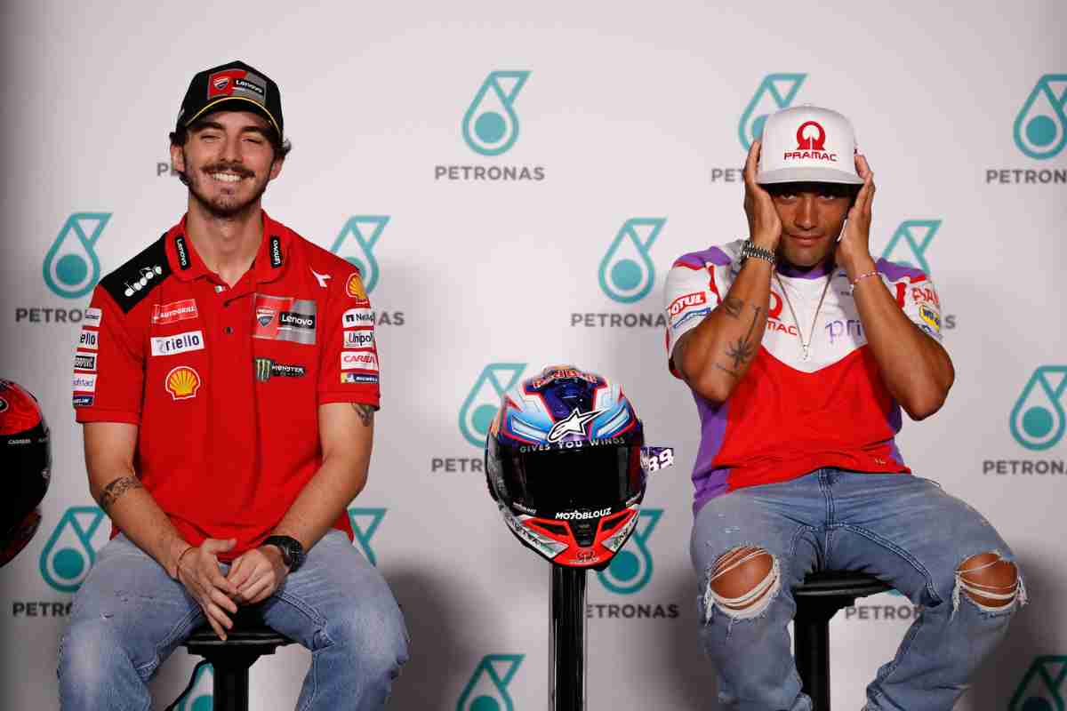 Pecco Bagnaia e Jorge Martin