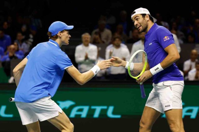Matteo Berrettini e Jannik Sinner